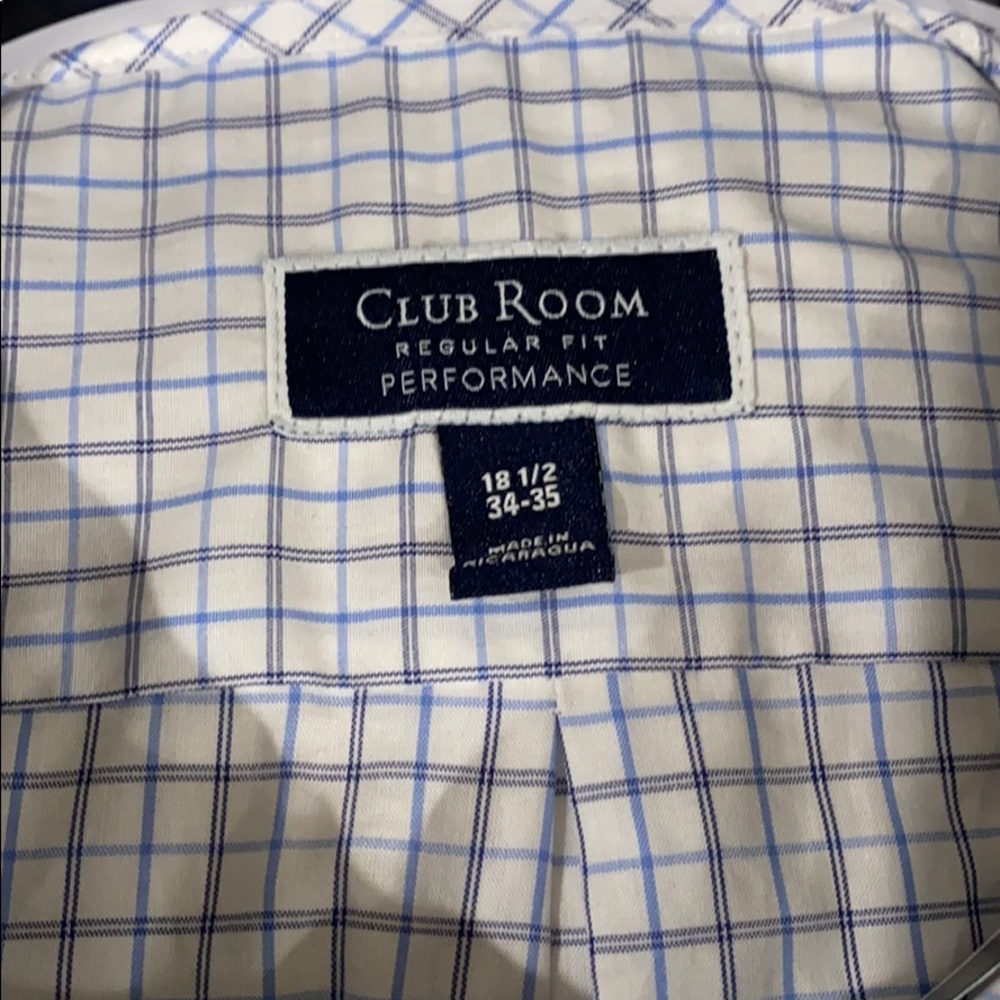 Club Room Mens Blue Orange Line white blue - Picture 4 of 7